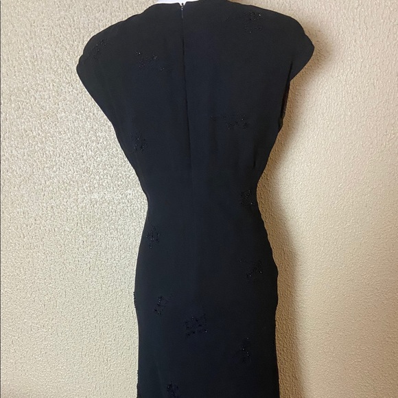 Jones New York 100% silk dress black size 8 - Picture 6 of 6